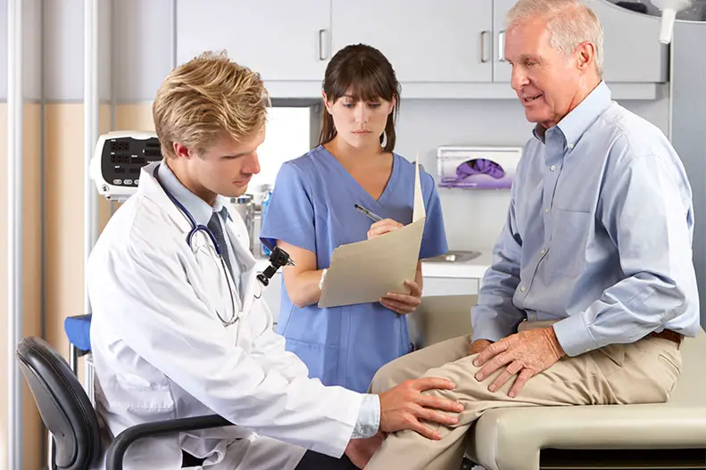 doctor consul stiff knee replacement